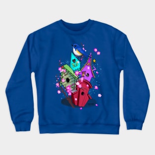 Birdhouses Crewneck Sweatshirt